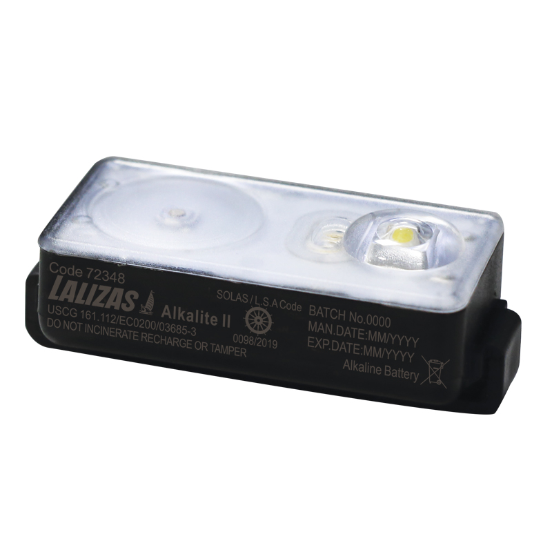 "Luz LED parpadeante de Chaleco salvavidas LALIZAS  ""Alkalite II"" ON-OFF activado por agua, USCG, SOLAS/MED" image