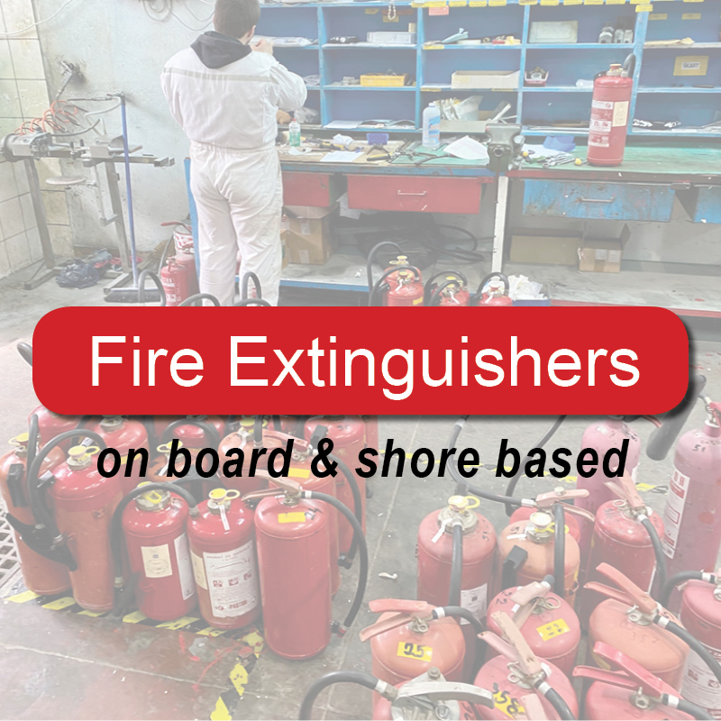 Extintores de incendios - a bordo y en tierra image
