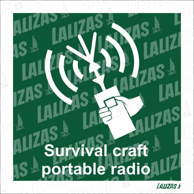 Radio portátil para embarcaciones de supervivencia image