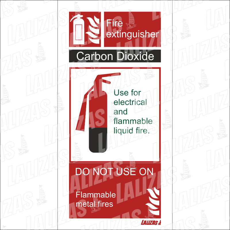 Extintor de incendios Dióxido de carbono image
