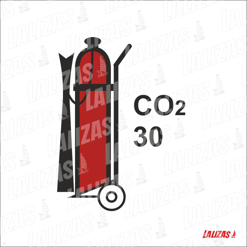 Extintor Co2 Con Ruedas 30Kg image