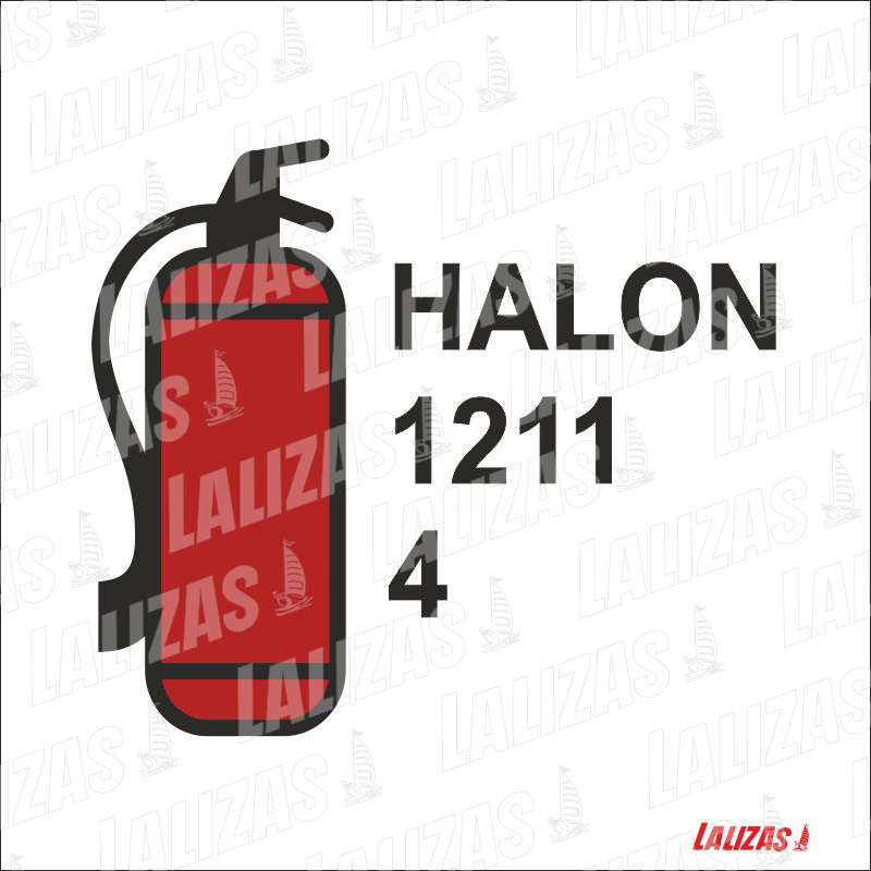 Extintor Portátil Halón 1211,4 image