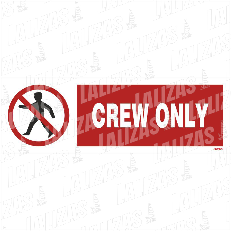 Crew Only #8684Gm, autoadhesivo de vinilo blanco image