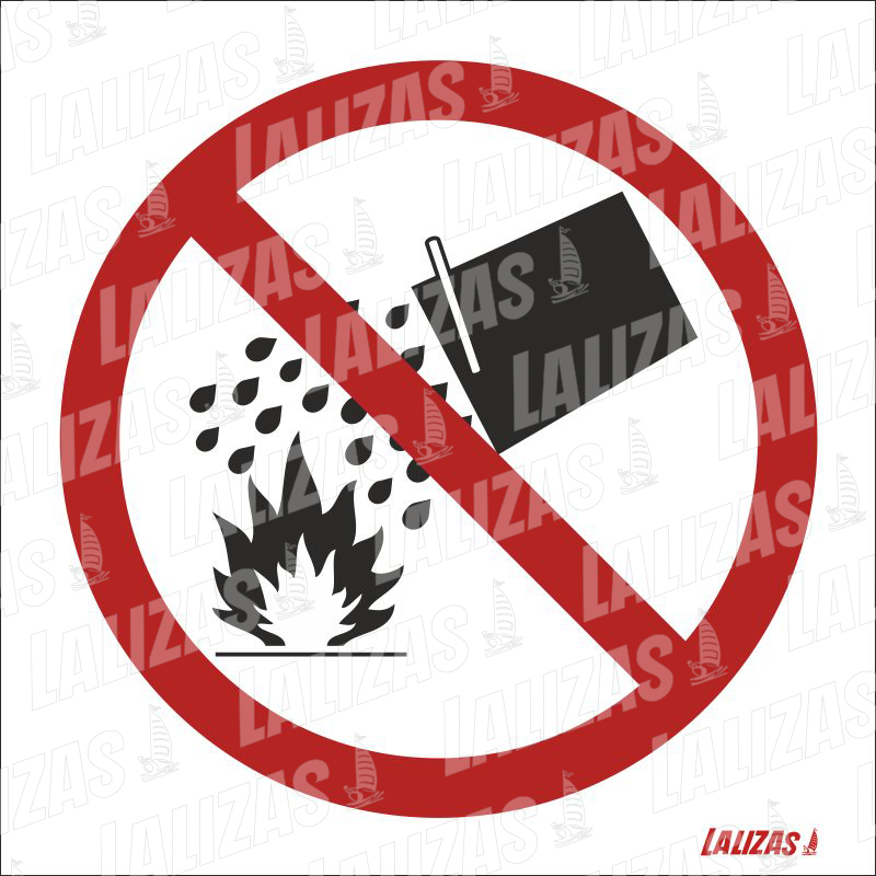 No extinguir con agua image