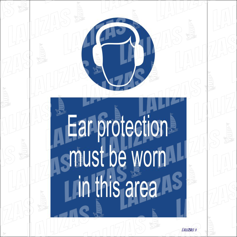 Se debe usar protección para los oídos en esta área image