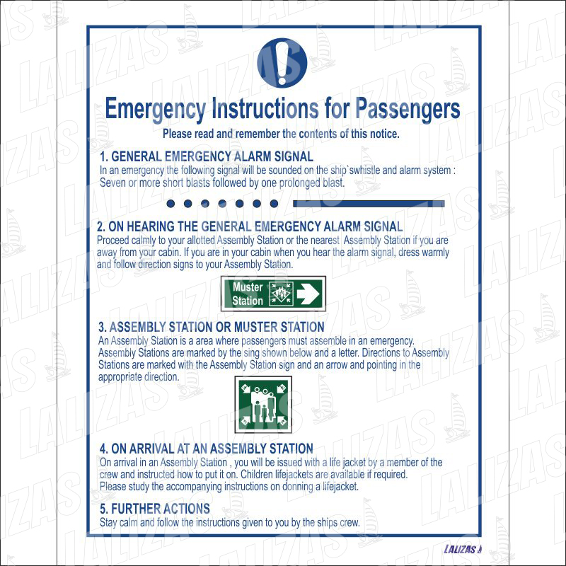 Instrucciones de emergencia para pasar image