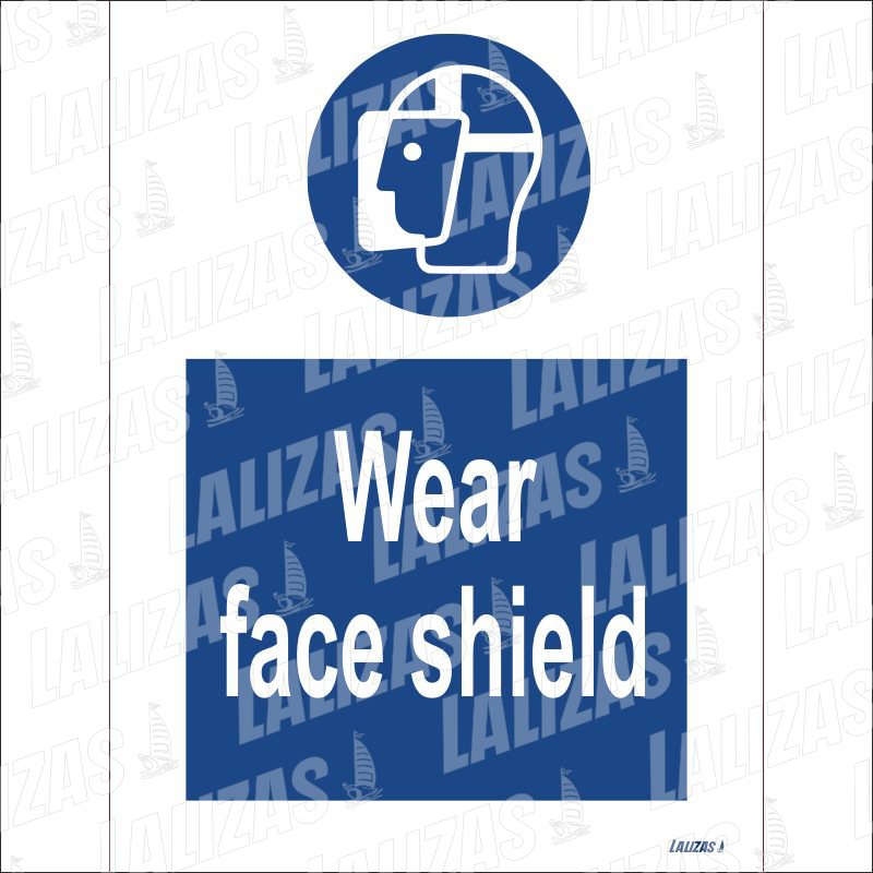 Usar protector facial image