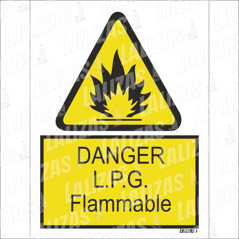 Peligro - GLP inflamable image