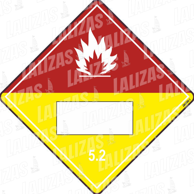 Diamante de advertencia de peligro n.º 2278Ll, clase 5.2 image