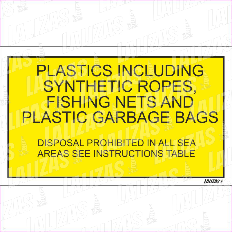 Plásticos, incluidas cuerdas sintéticas, redes de pesca y bolsas de basura de plástico image