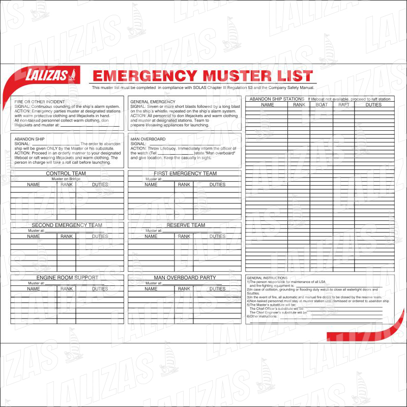 Lista maestra de emergencia image