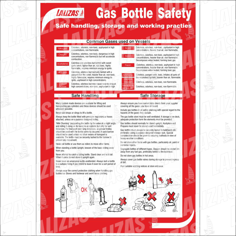 Seguridad de la botella de gas image