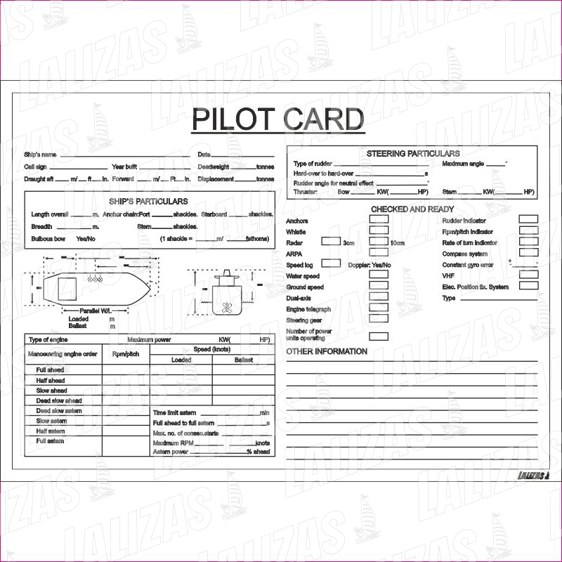 Tarjeta Piloto image