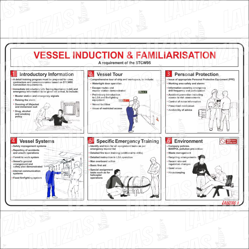 Inducción y familiarización de embarcaciones image