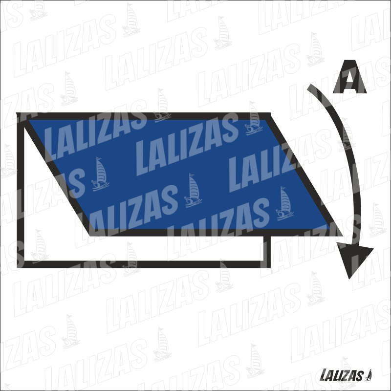 Dispositivo de cierre para el alojamiento. Entrada o salida de ventilación (ISO 17631) image