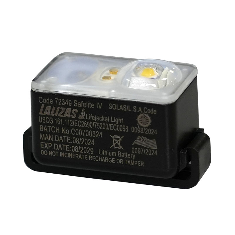 Luz LED de Chaleco salvavidas LALIZAS  "Safelite IV" ON-OFF activado por agua, USCG, SOLAS/MED image