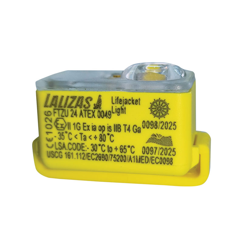 Luz para chalecos salvavidas LED parpadeante automática LALIZAS "Satélite IV,USCG-SOLAS/med-mer-atex-ieceX image